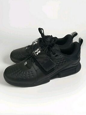 Under Armour Reign Lifter Black White Training Shoes 3028028-001 Men’s 10.5 W 12